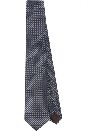 CANALI Accessoarer, Herr, ONE Size, Lyxig Sidenslips Tillverkad i Italien
