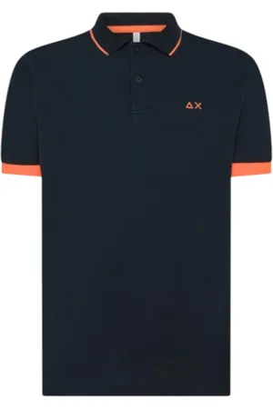 sun68 Topp, Herr, 2Xl, Blå Polo T-shirts och Polos
