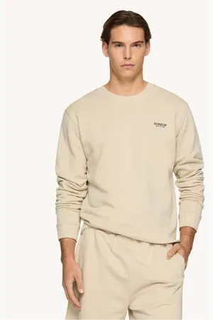 Dondup Sweatshirts & Hoodies, Herr, M, Bomull, Logotryck Bomullströja