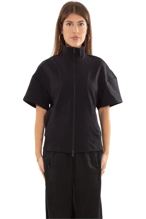 Y-3 Jacka, Dam, S, Svart Mesh 3-Stripes Track Jacket