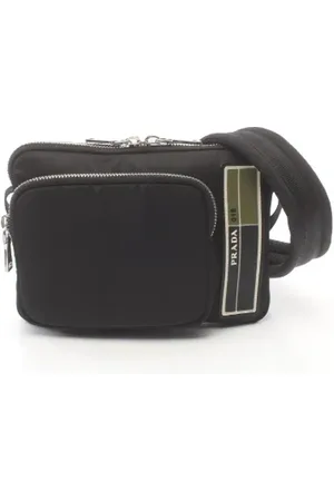 Prada Pre-owned, Herr, ONE Size, Nylon, Pre-owned Canvas crossbodyvskor