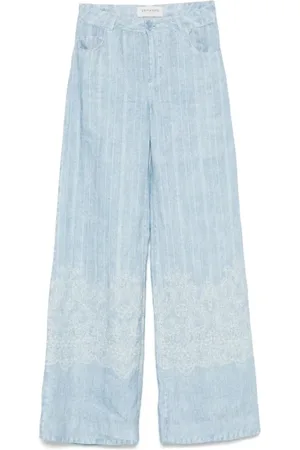 ERMANNO SCERVINO Byxor, Dam, L, Randiga Casual Byxor