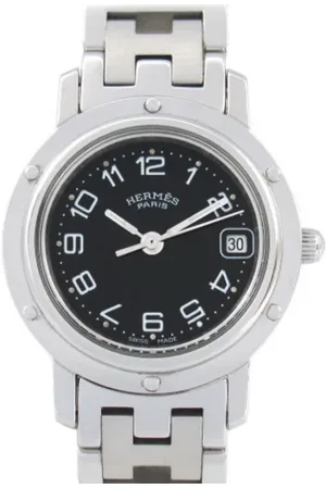 Hermès Pre-owned, Dam, ONE Size, Pre-owned Rostfritt stal klockor