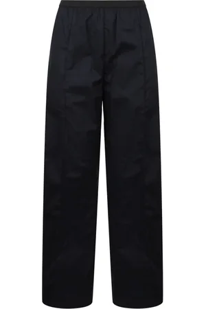 Plan C Byxor, Dam, S, Bomull, Straight-leg Byxor med Elastisk Midja