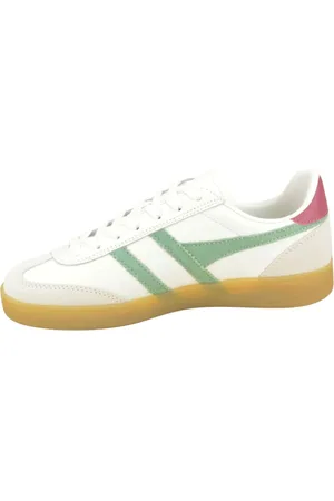 Gola Skor, Dam, 39 EU, Grön Vit Sneaker