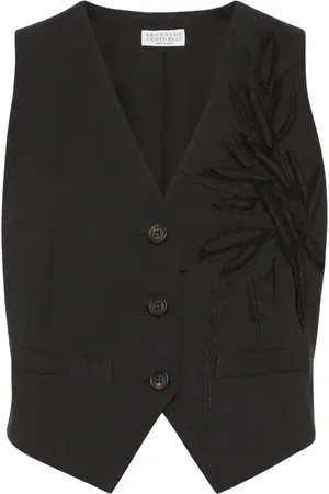 Brunello Cucinelli Jacka, Dam, XS, Bomull, Bomullsblandning Väst