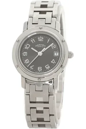 Hermès Pre-owned, Dam, ONE Size, Pre-owned Rostfritt stal klockor