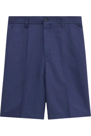 Filippa K Shorts, Herr, M, Bomull, Marinblå Arbets Shorts med Modern Passform