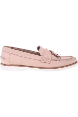 BALDININI Skor, Dam, 39 EU, Nude nubuck loafer