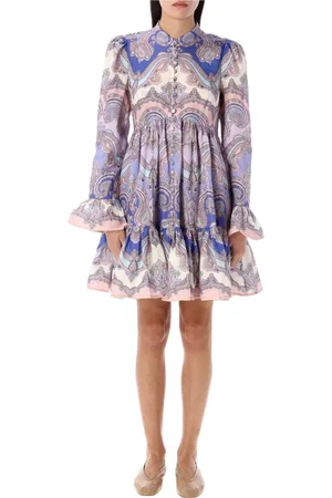 ZIMMERMANN Klänning, Dam, S, Linne, Maxine Mini Klänning