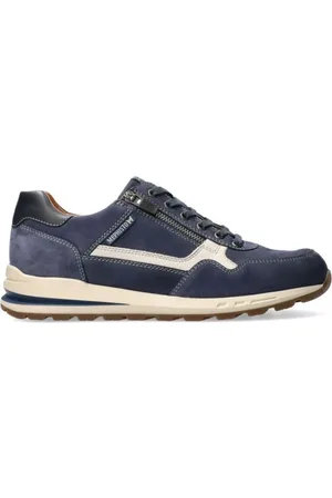 Mephisto Skor, Herr, 40 EU, Läder, Blå Nubuckläder Herr Sneaker