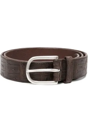 Orciani Accessoarer, Herr, 95 CM, Läder, Präglat Läderbälte
