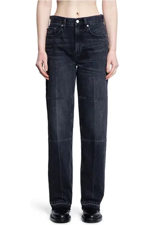 Helmut Lang Jeans, Dam, W25, Denim, Svart Denim Snickarjeans