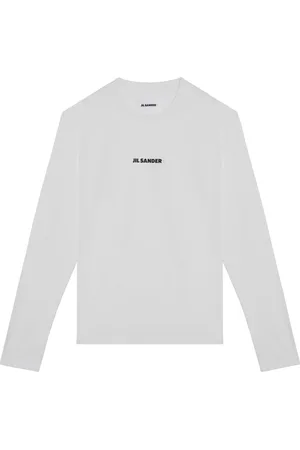 Jil Sander Topp, Herr, L, Långärmad T-shirt med rund hals