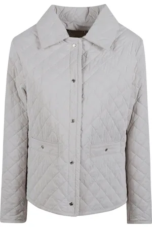 MOORER Jacka, Dam, M, Nylon, Quiltad nylonjacka stenfärg