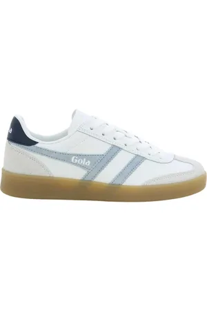 Gola Skor, Dam, 42 EU, Läder, Ljusblå Lädersneakers