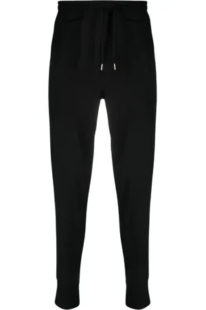 Paul Smith Byxor, Herr, S, Bomull, Svarta Signature Stripe-Trim Track Pants