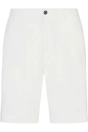 Liu Jo Shorts, Herr, S, Bomull, Vita bomullssträckbyxor