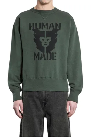 HUMAN MADE Sweatshirts & Hoodies, Herr, S, Bomull, Grafiskt Logosweatshirt
