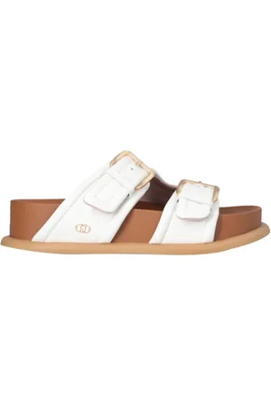 Liu Jo Skor, Dam, 37 EU, Vita Strappy Sandaler Modig Stil