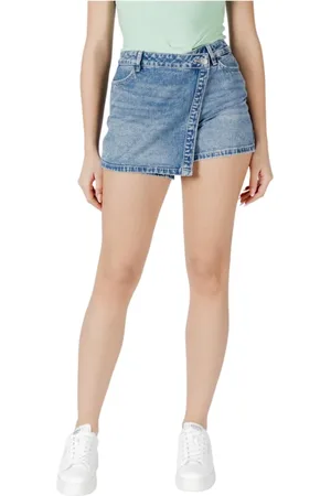 JACQUELINE DE YONG Shorts, Dam, S, Denim, Ljusblå Denim Shorts
