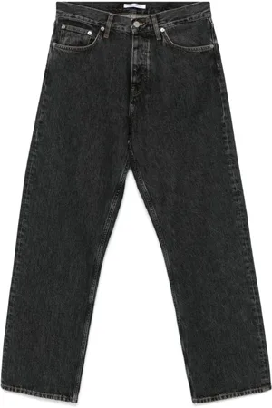 Sunflower Jeans, Herr, W30, Denim, Svarta Denim Jeans Fjäril Stängning