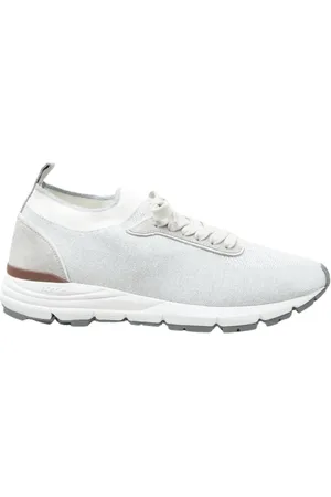 PESERICO SIGN Skor, Herr, 42 EU, Bomull, Sneakers i stretch melange bomull