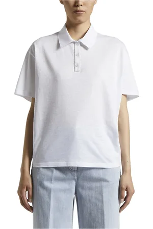 PESERICO SIGN Topp, Dam, XL, Bomull, Slub bomull linne jersey piquet plagg