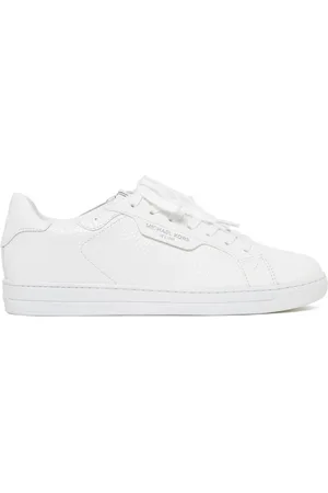 Michael Kors Skor, Herr, 44 EU, Läder, Vita Keating Sneakers