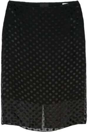 Givenchy Kjol, Dam, M, Svarta Kjolar för Kvinnor