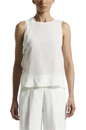 PESERICO SIGN Topp, Dam, 2Xs, Silke crepe de chine topp