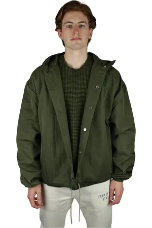 FEAR OF GOD Jacka, Herr, XL, Nylon, Texturerad Nylon Huva Tränare Jacka