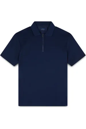Paul & Shark Topp, Herr, 2Xl, Bomull, Piqué Bomullspolo med Dragkedja