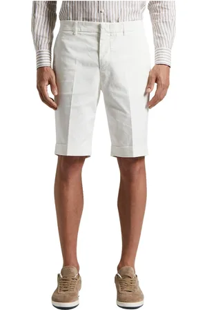 PESERICO SIGN Shorts, Herr, XL, Bomull, Stretch bomull gabardine Bermuda shorts