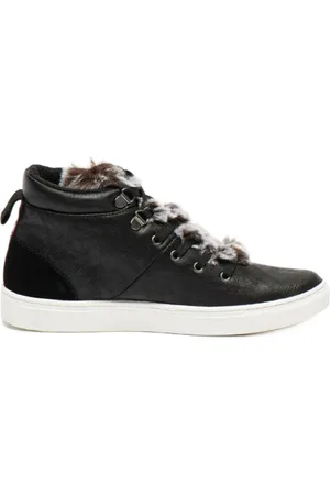 Napapijri Skor, Dam, 38 EU, Urban Casual Höga Sneakers Svart