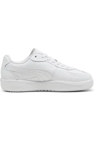 PUMA Skor, Dam, 38 1/2 EU, Läder, Vit Sneaker för Kvinnor