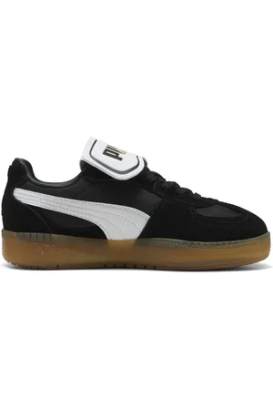 PUMA Skor, Dam, 38 1/2 EU, Läder, Svart Sneaker för Kvinnor