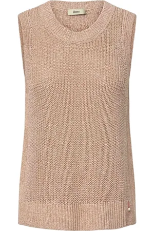 HERNO Stickade tröjor & koftor, Dam, S, Glitter Stickad Väst