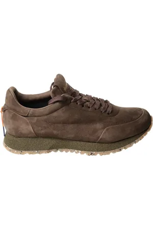 Barracuda Skor, Herr, 43 EU, Mocka, Stiliga Bruna Sneakers