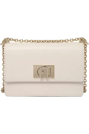 Furla Väska, Dam, ONE Size, Läder, Mini Axelväska i Kräm