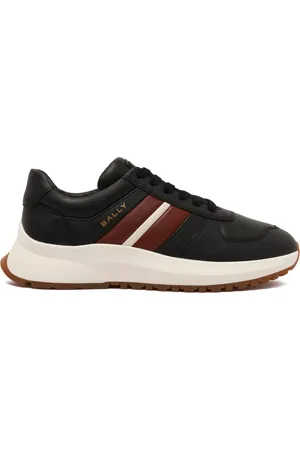 Bally Skor, Herr, 43 EU, Multifärgad Randdetalj Snörskor