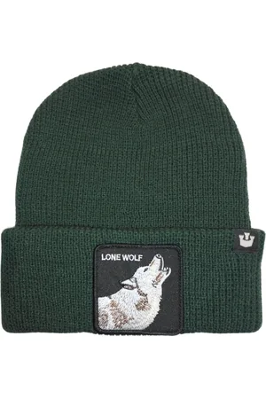 Goorin Bros. Accessoarer, Dam, ONE Size, Animal Farm Beanie Hat med Front Patch