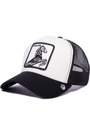 Goorin Bros. Accessoarer, unisex, ONE Size, Bomull, Animal Farm Trucker Cap Svart Unisex