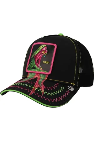 Goorin Bros. Accessoarer, Dam, ONE Size, Bomull, Animal Farm Trucker Cap Svart Unisex