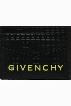 Givenchy Accessoarer, Herr, ONE Size, Svart 4G Korthållare Plånbok