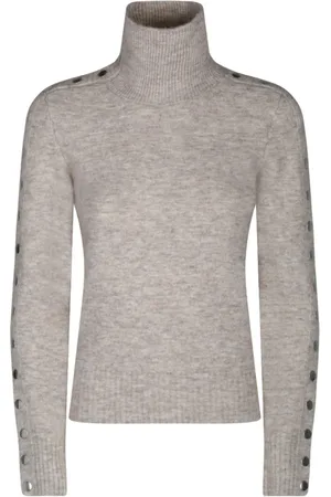 Isabel Marant Stickade tröjor & koftor, Dam, S, Halsduk Pullover Tröja