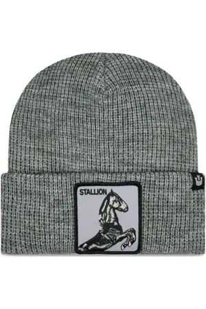 Goorin Bros. Accessoarer, Dam, ONE Size, Animal Farm Beanie Mössa Grå Unisex