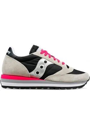 Saucony Skor, Dam, 37 EU, Mocka, Triple Svart/Silver Dam Jazz Sneakers