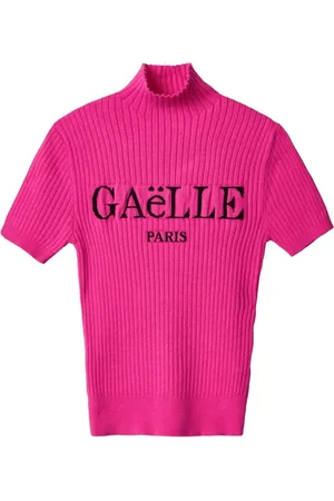 GAËLLE Stickade tröjor & koftor, Dam, S, Polyester, Stor Viola Donna Viskos Polyester Nylon