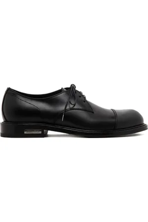 Jimmy Choo Skor, Herr, 40 EU, Svarta platta Derby skor